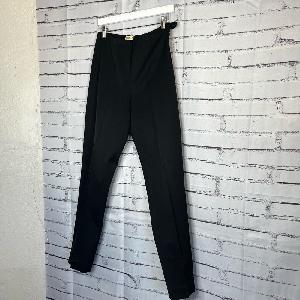 Eddie Bauer Black Bremerton Fit Stretch Pants Women’s 8 Tall Classic Minimalist - Picture 8 of 15